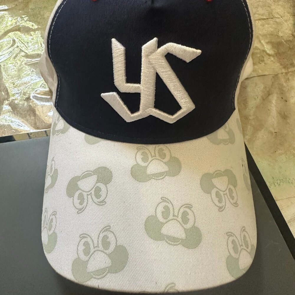Yakult Swallows Mizuno 56 60 cm Men's White Blue Dad Hat Adjustable Shinjuku Tok